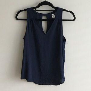 Navy Blue Top